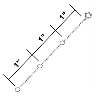 Sterling SIlver Chain Extension TMD387